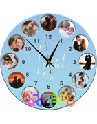 Ceas Personalizat cu Poze si Text